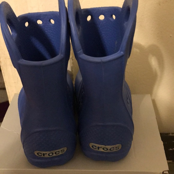 Blue Crocs Toddler - Picture 2 of 3